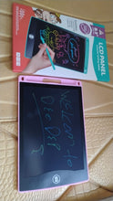 Portable LCD Writing Board / Tablet with Pen, 8.5 inch (1 Pc) - justgrabit.in | Just Grab It