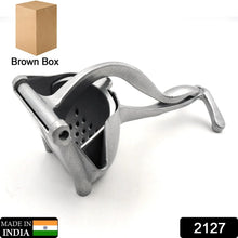 MANUAL ALUMINIUM METAL FRUIT PRESS JUICER ( BROWN BOX ) - justgrabit.in | Just Grab It
