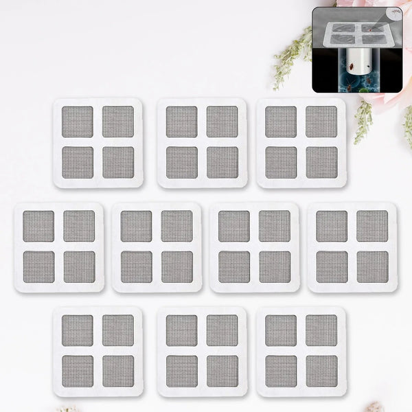 Window Screen Mesh Hole Repair Kit Patch Adhesive (10×10 CM / 10 Pcs Set) - Justgrabit Inc.