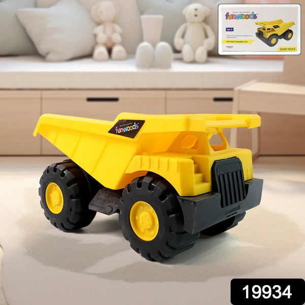 Funwoods Friction - Powered Dump Truck Toy - (1 Pc) - justgrabit.in | Just Grab It