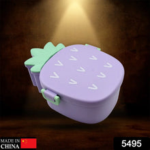 Pineapple Shaped Lunch Box with Compartments Lunch Food Container with Box Portable Lid School & Kids Lunch Box - justgrabit.in | Just Grab It