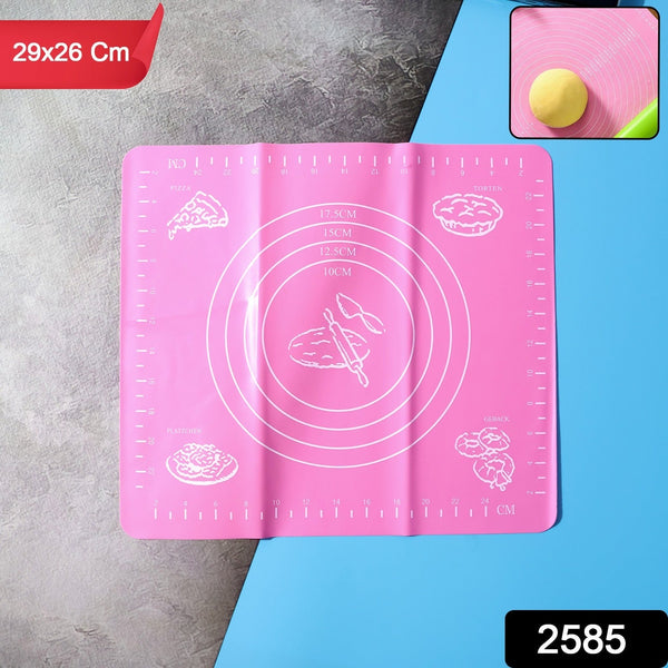 Non - Stick Dough Rolling & Baking Mat - (1 Pc / 29x26 Cm) - justgrabit.in | Just Grab It