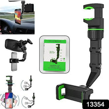 Multifunctional Car Rear View 360° Rotatable Mobile Holder - justgrabit.in | Just Grab It