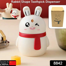 Rabbit Shape Toothpick Dispenser Pressing Small Size Accessory Durable Red | Home & Garden | Kitchen, Dining & Bar | Kitchen Storage & Organization | Racks & Holders Dining Room Table Decoration (1 Pc ) - Justgrabit Inc.