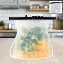 Reusable Silicone Food Bag – Leakproof, Flat Bottom, BPA - Free, Microwave & Dishwasher Safe - justgrabit.in | Just Grab It