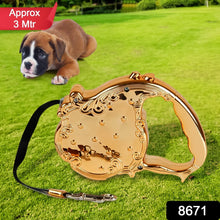 Retractable Telescopic Belt Rope Cat Golden Traction (3M Approx / 1 pc) - justgrabit.in | Just Grab It
