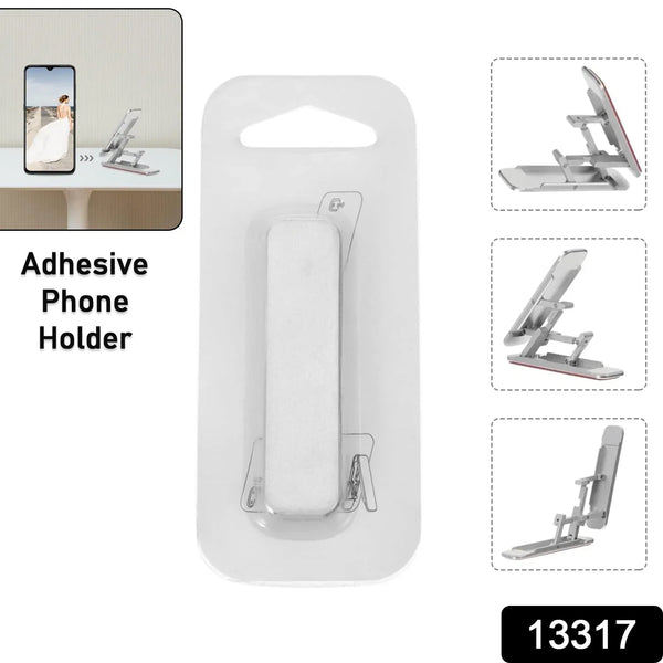 Adhesive Folding Bracket Phone Stand (1 Pc) - justgrabit.in | Just Grab It