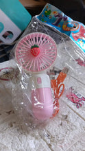 Portable Small Electric Fan Handheld, Rechargeable Mini Student Handheld Dormitory Class Personal Fan - Justgrabit Inc.