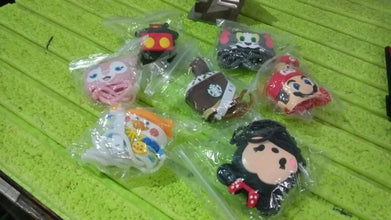 Cartoon Character Silicon Charger Case Cover For iP 18 - 20W, for iPhone (Mix Design / 1 Pc) - justgrabit.in | Just Grab It