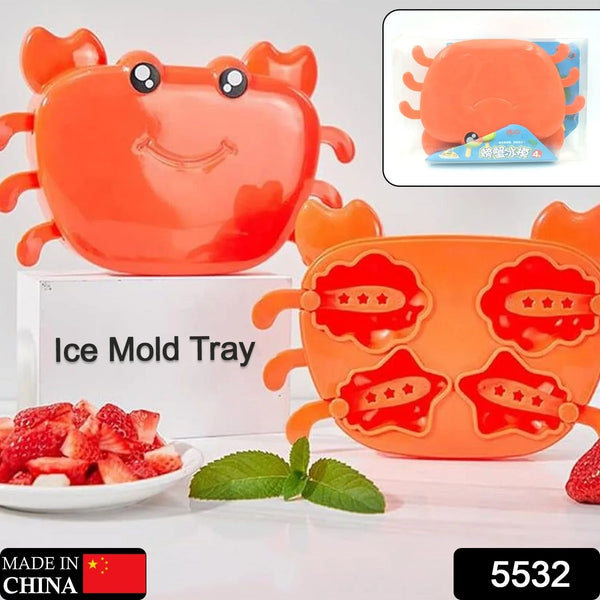 Crab Ice Mold – Silicone Ice Cream & sicle Mold for Kids (1 Pc) - justgrabit.in | Just Grab It