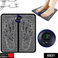 EMS Foot Massager, Electric Feet Massager, Deep Kneading Circulation Foot Booster for Feet and Legs Muscle Stimulator, Folding Portable Electric Massage Machine (Mix Design) - justgrabit.in | Just Grab It
