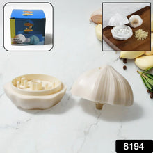 Garlic Press Sharpener Device – Portable Manual Ginger, Chili & Garlic Crusher, Masher, Chopper & Grinder for Kitchen Use - Justgrabit Inc.
