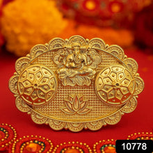 Ganesh Embossed Roli–Chawal Kumkum Chopra - (1 Pc) - justgrabit.in | Just Grab It