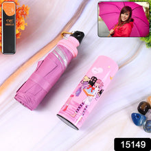 4 Fold Foldable Bottle Summer Umbrella for On - the - Go (1 Pc / Mix Color) - justgrabit.in | Just Grab It