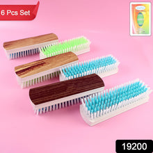 VeePee 6 - Piece Cloth Washing and Cleaning Scrub Brush Set - justgrabit.in | Just Grab It