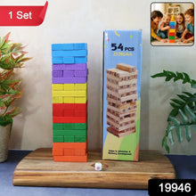 Wooden Stacking Tower Game - (54 Pc) - Justgrabit Inc.