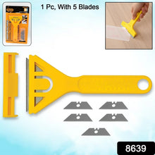 Plastic Scraper Cutter With 5 Blades - justgrabit.in | Just Grab It