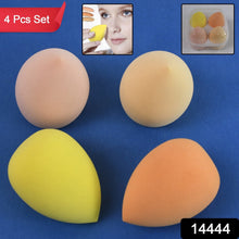 Makeup Sponges Set, Perfect for Liquid, Cream, and Powder (4 Pcs Set With Case) - justgrabit.in | Just Grab It