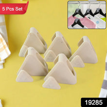Multi - Functional Plastic Triangle Hanger Connector Hooks 5 Pcs Set - Justgrabit Inc.