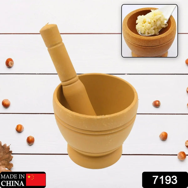 Mortar and Pestle Spice Grinder - Traditional Khalbatta for Kitchen Herb & Spice Preparation - Justgrabit Inc.