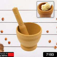 Mortar and Pestle Spice Grinder - Traditional Khalbatta for Kitchen Herb & Spice Preparation - Justgrabit Inc.