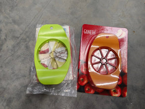Ganesh Plastic & Stainless Steel Apple cutter (colors may vary) - Justgrabit Inc.