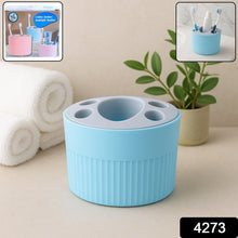Multipurpose Bathroom Toothbrush and Utility Holder Stand with Multiple Slots (1 Pc) - justgrabit.in | Just Grab It