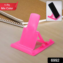 Adjustable Foldable Plastic Mobile Phone Stand Holder (1 Pc) - Justgrabit Inc.