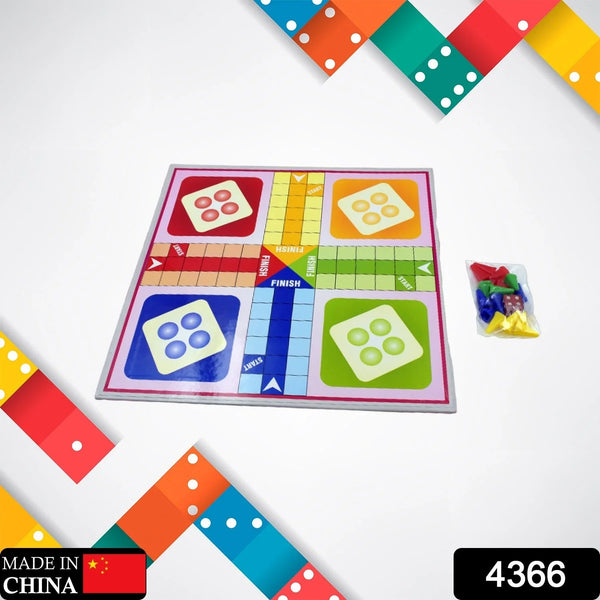 Family Board Game with Two Modes | Two Side Different Ladder, Ludo Games for Children and Families | 2 to 4 Players - Age 3 Years and Above (2 in 1) - justgrabit.in | Just Grab It