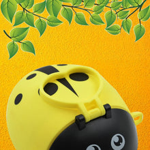 Cute Plastic Bug Shape Water Bottle with adjustable shoulder strap, 4 wheel & Straw, portable drinking cup Water Bottle For Kids | Water Bottle | Return Gift For Kids | Water Bottle With Straw | School Kinds Water Bottle (1 Pc) - Justgrabit Inc.