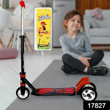 Basic Kids Ride On Leg Push Scooter for Boys and Girls (4 - 8 Years Old Kids) Foldable Scooter Cycle with Height Adjustment for Boys and Girls Multicolor (1 Pc / 3 Wheel)  - Justgrabit Inc.
