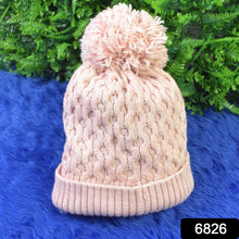 Soft Winter Cap, Woolen Inside Fur Beanie Cap (1 Pc / Mix Design & Color) - justgrabit.in | Just Grab It