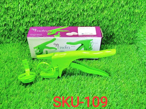 Plastic Handheld Egg Cracker with Separator - Justgrabit Inc.