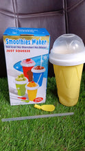 Smoothies Maker Cup, Magic Quick Frozen Smoothies Cup Cooling Cup Double Layer Squeeze Cup Slushy Maker (1 Pc) - Justgrabit Inc.