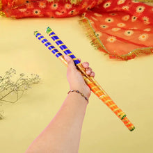 Traditional Decorative Dandiya Sticks Pair for Navratri, Garba (2 Pc) - Justgrabit Inc.