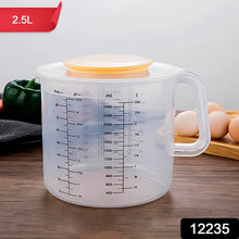 Plastic Baking Measuring Cup 2.5L Measurement with Scale Kitchen Pouring Cup - Justgrabit Inc.