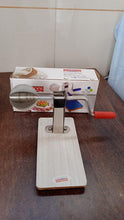 Stainless Steel Coconut Scraper with Wooden Base (1 Pc) - justgrabit.in | Just Grab It