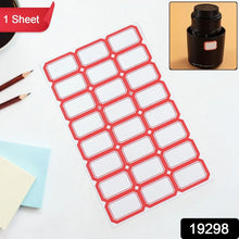 Multipurpose Writable Blank Label Sticker Sheets (1 Sheet) - Justgrabit Inc.