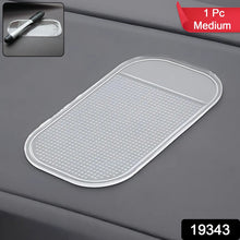Medium Transparent Anti - Slip Car Dashboard Mat (1 Pc) - justgrabit.in | Just Grab It