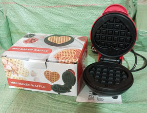 Mini Waffle Maker Machine – Non - Stick Quick Breakfast Tool - justgrabit.in | Just Grab It