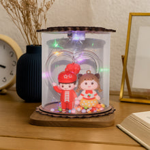 Cute LED Light Figurine Snow Globe (1 Pc) - justgrabit.in | Just Grab It