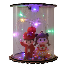 Cute LED Light Figurine Snow Globe (1 Pc) - justgrabit.in | Just Grab It