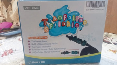 Trampoline Sprinkler for Kids - Outdoor Trampoline Water Sprinkler for Kids and Adults, Trampoline Accessories Sprinkler 39ft Long for Water Play, Games, and Summer Fun in Yards (39ft) - justgrabit.in | Just Grab It
