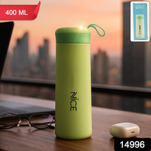 Leak - Proof Plastic Flask - (Green Color / 1 Pc / 400ML) - justgrabit.in | Just Grab It