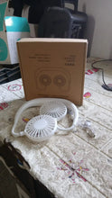 USB Rechargeable Wearable Neckband Fan - Justgrabit Inc.