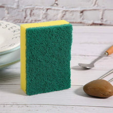 2 - in - 1 Multi - Purpose Scrub Sponge – Wear Resistant Dish & Furniture Cleaner (1 Pc) - justgrabit.in | Just Grab It