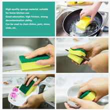 2 - in - 1 Multi - Purpose Scrub Sponge – Wear Resistant Dish & Furniture Cleaner (1 Pc) - justgrabit.in | Just Grab It