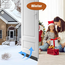 1 Meter Self - Adhesive Silicone Door Bottom Seal Strip (1 Mtr / 1 Pc) - justgrabit.in | Just Grab It