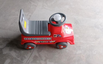 Kids Baby Ride - On Push Car with Musical Horn & Backrest – Perfect Toy for Toddlers - justgrabit.in | Just Grab It