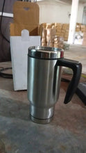 Stainless Steel Coffee Mug (1 Pc / With lid & Handle) - Justgrabit Inc.